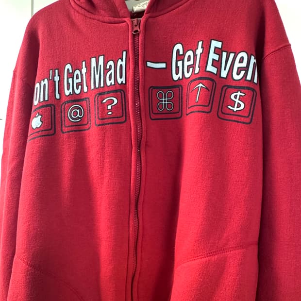 빈티지 후드집업