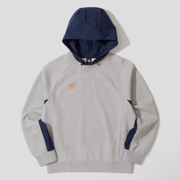 (새상품) 엄브로 하이브리드 레이어드 후드 블랙, 그레이 (2종)