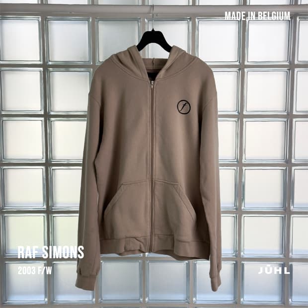 AW 03-04 Raf Simons Factory Records Hood