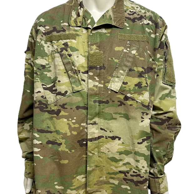 미군 OCP 멀티캠 전투복 상의 (L/XL) (XL)