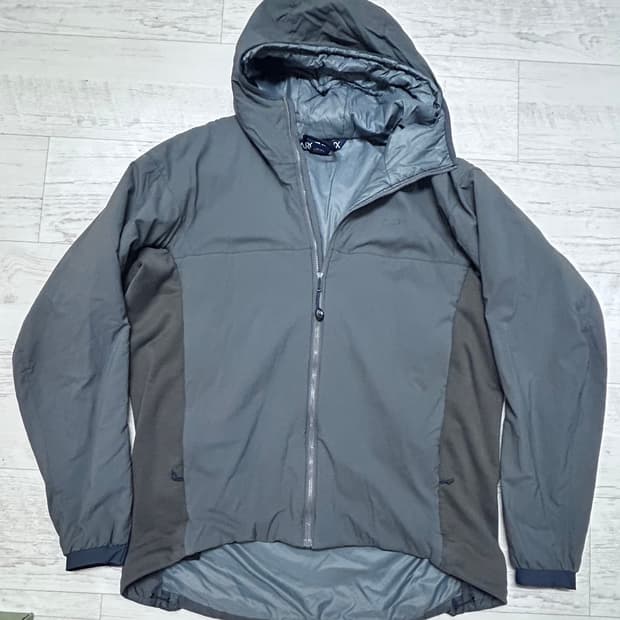 아크테릭스 리프 아톰 LT 후디 gen 1 울프그레이 XL