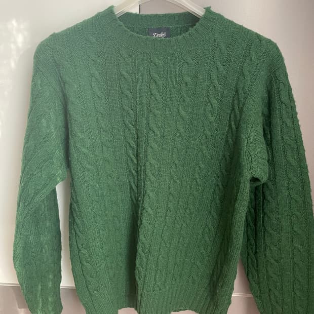 드레익스 케이블 쉐기독 니트 40