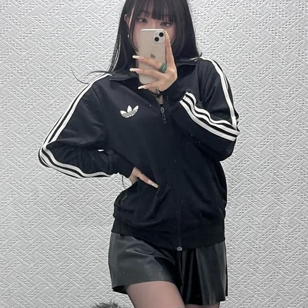 아디다스 올드스쿨 레트로 파이어버드 져지 집업 S C10028