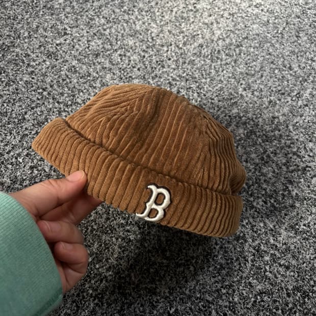 MLB 엠엘비 코듀로이 벙거지 