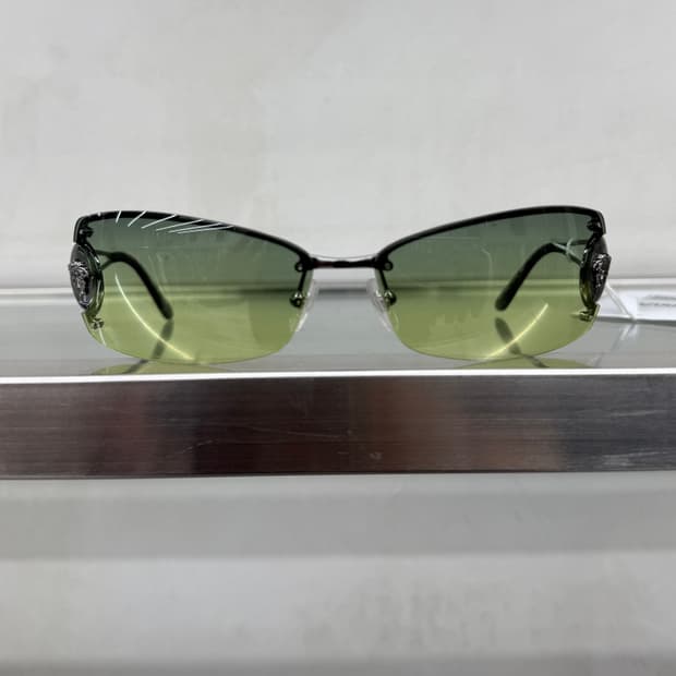 VERSACE 00s 메두사 메탈 프레임 선글라스