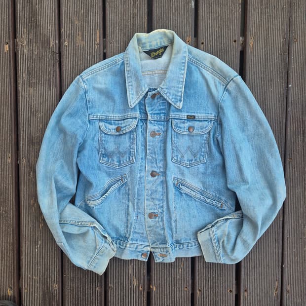 70's Made In USA Wrangler 124mj 데님자켓