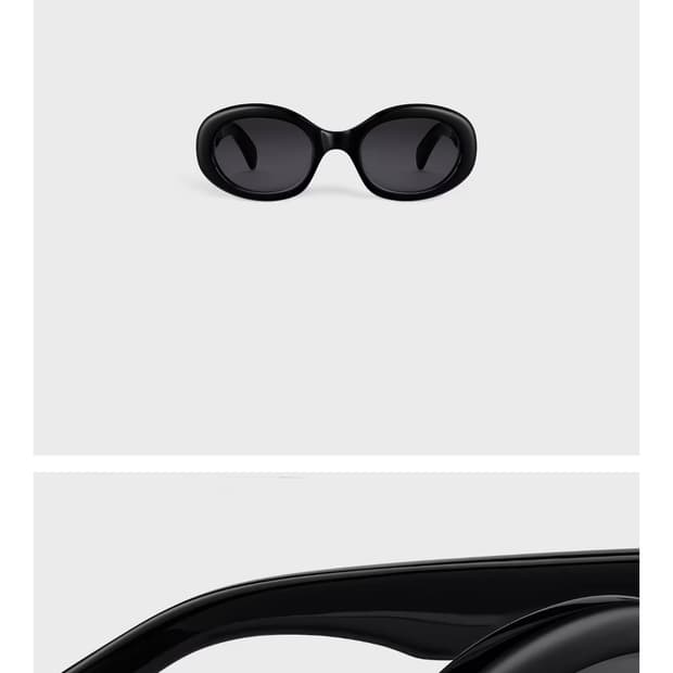 셀린느 오벌 아세테이트 트리옹프 선글라스