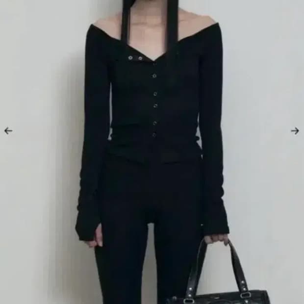 보헤미안서울 보트넥 가디건