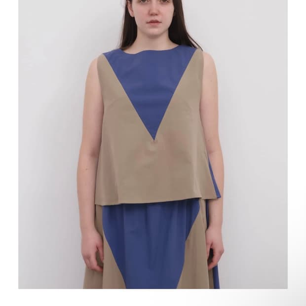 Baserange Tres Top (Khaki / Ouro blue)