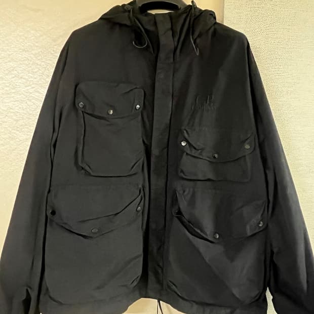 CP컴퍼니 플랫 고글 자켓 바람막이[L]