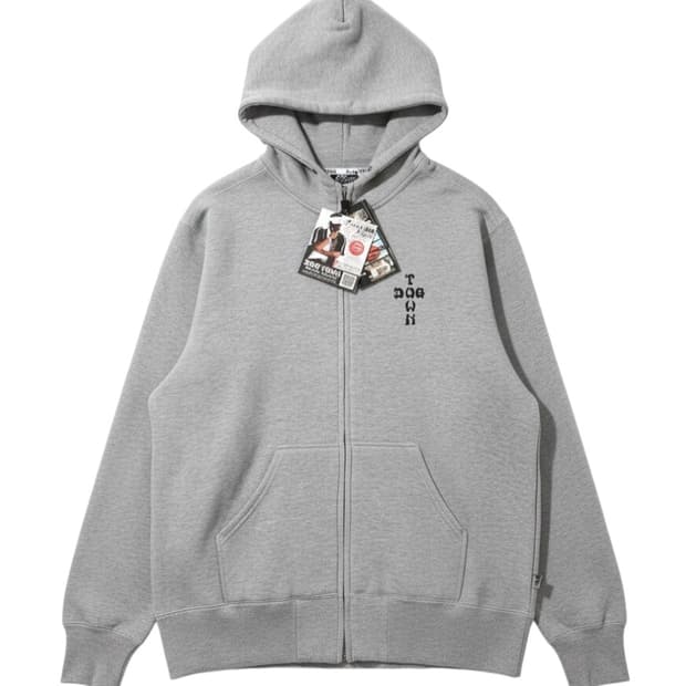 Dog Town Cross Logo Overfit Hood Zipup