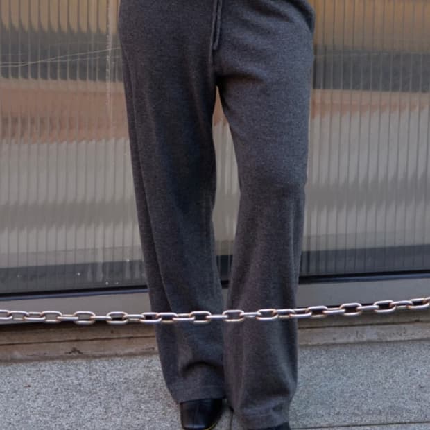 (0) 머듈 니트 팬츠 그레이