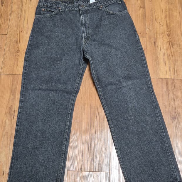 90S 리바이스 517 오렌지탭(Made in USA) 흑청