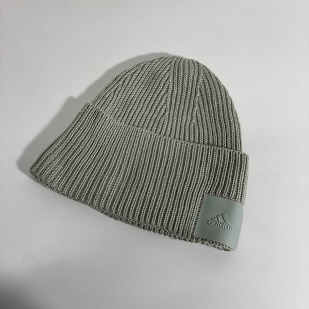 OS 아디다스 아이보리 비니