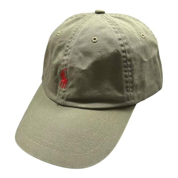 ✨ (바배) 폴로 랄프로렌 올리브카키 볼캡 모자 
