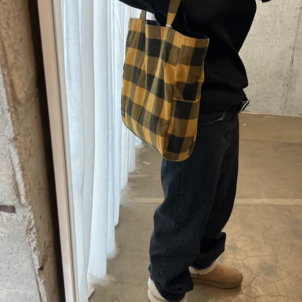 PORTER 포터 울 리버시블 숄더백