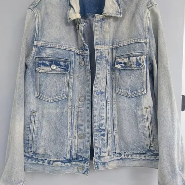 올세인츠 데님 자켓 청자켓