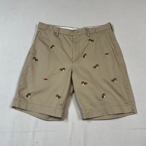 32inch) 폴로 랄프로렌 불독 자수 클래식핏 반바지 신형