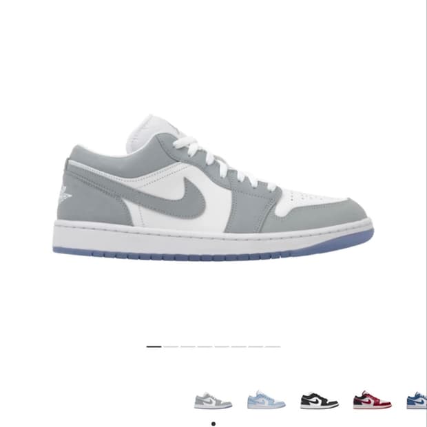 나이키 조던 울프그레이 230