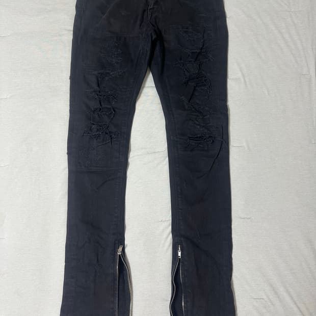 fuga destroy zip pants 44