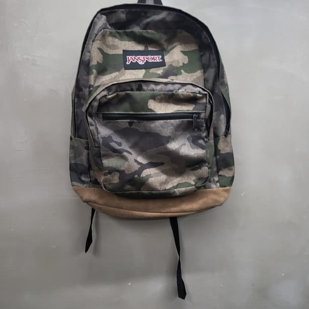 잔스포츠 카모 백팩