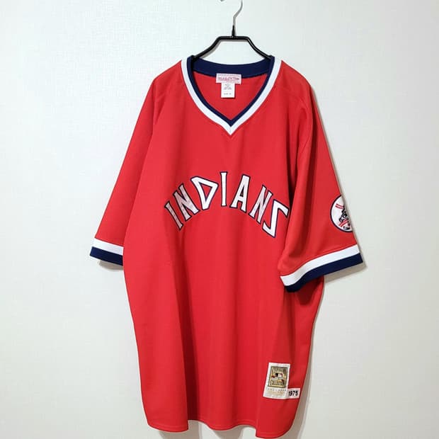 MLB 클리블랜드 인디언스 1975 레트로 빅사이즈 져지