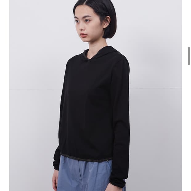 오헤시오 롱 후드 티셔츠