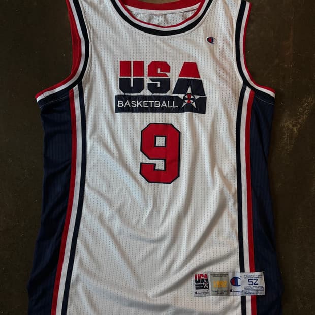 Champion USA Basketball Jordan #9 드림팀 저지