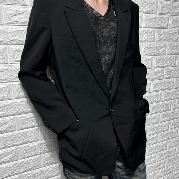 90‘s 디올 피크드 라펠 블레이저