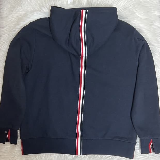 [3] 톰브라운 백삼선 금장 후드집업 새상품급