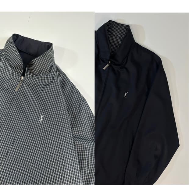 Yves Saint Laurent 입생로랑 리버시블 폴리쉘 자켓