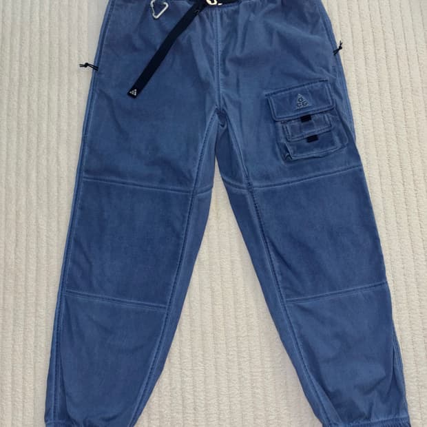 NIKE ACG 워치맨 피크 팬츠 블루 L (에누리 찔러보세요)