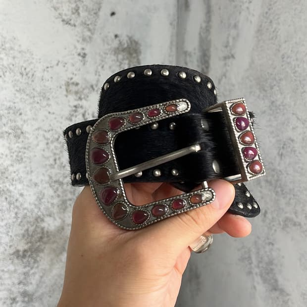 comme ca du mode stud western belt