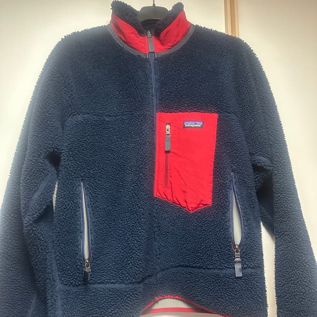 파타고니아 레트로 후리스 네이비m