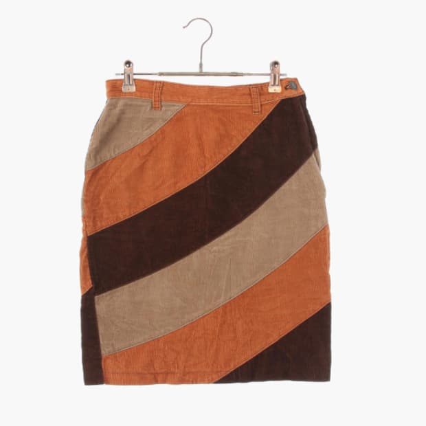 빈티지 코듀로이 스커트