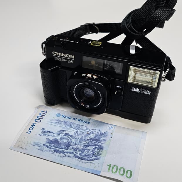 작례O 치논의 결정체 치논 35F-M 필름카메라 빈티지 필카