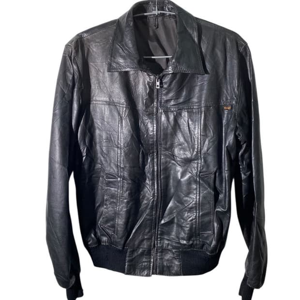 essebi 리얼 레더 자켓