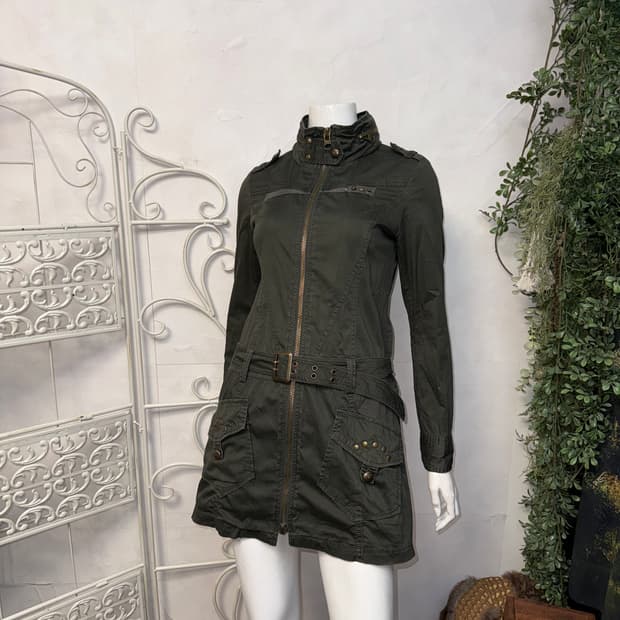 CRUX khaki military cargo two way ops