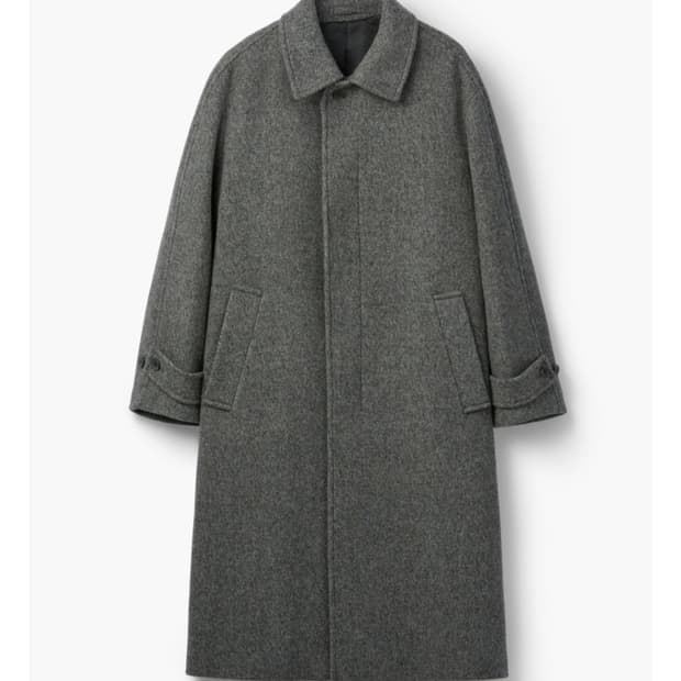 25FW 에피그램 패턴 발마칸 코트