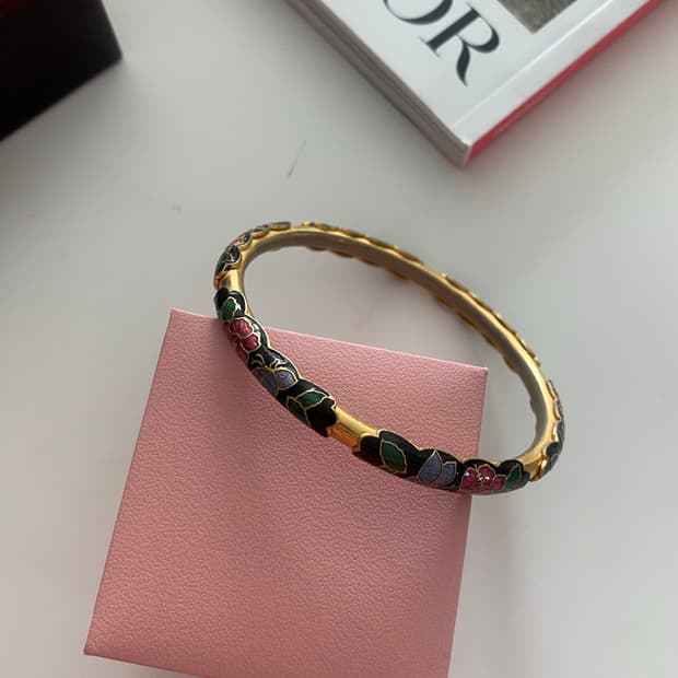 빈티지 클로아조네 뱅글 팔찌