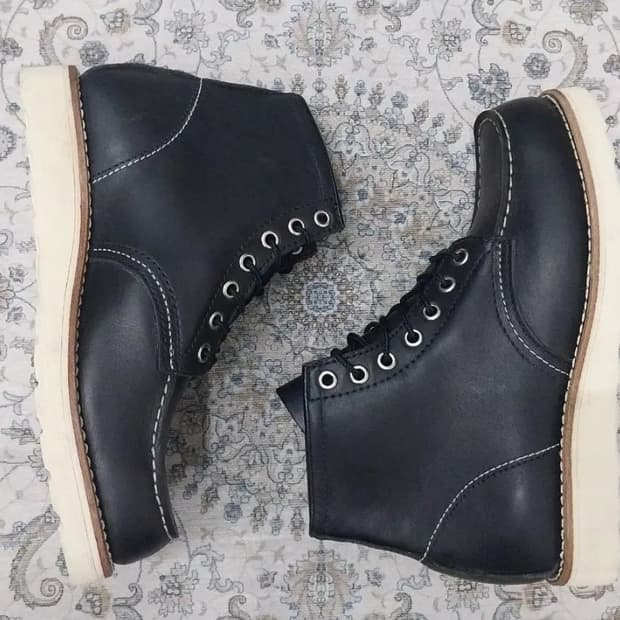 245-255)호킨스 스폰사 가죽 부츠