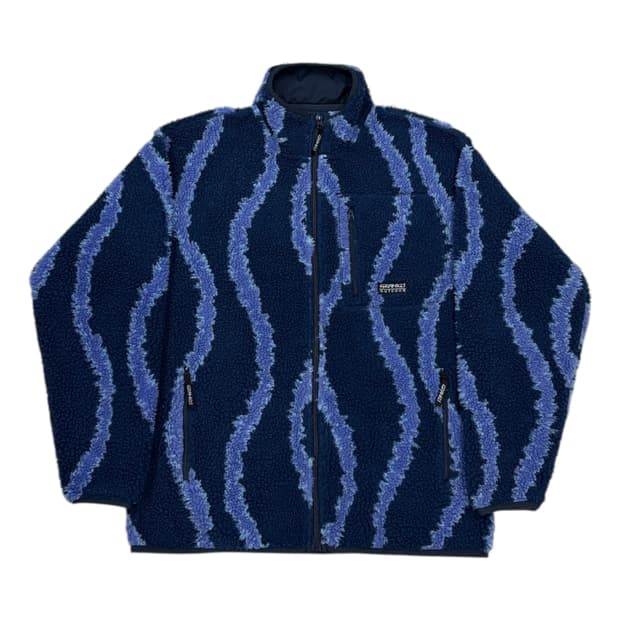 그라미치 쉐르파 패턴 후리스 자켓 M