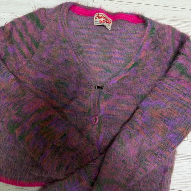 앤더슨벨 니트 가디건 