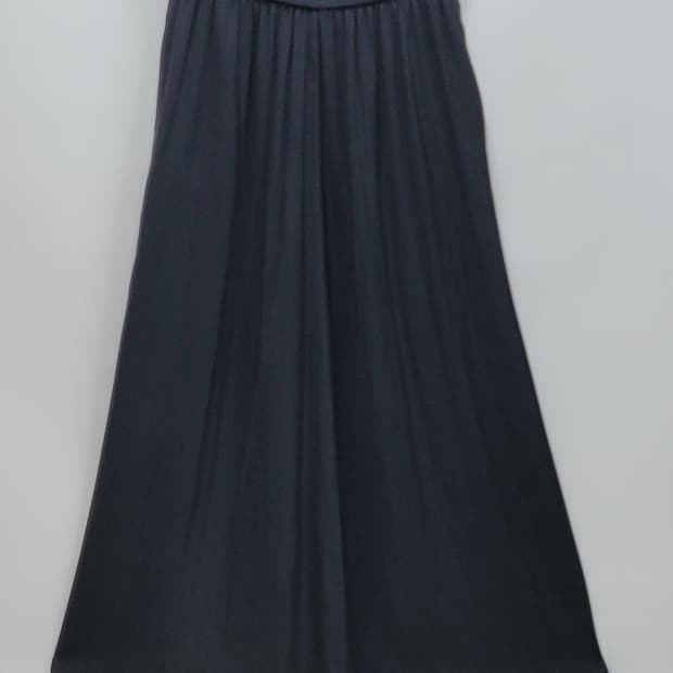 SISLEY 시슬리 밴딩 와이드 팬츠 / 여 70-98 (44) 블랙
