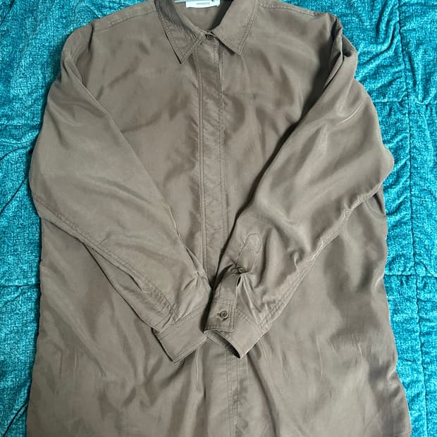 아모멘토 브라운 셔츠 L사이즈