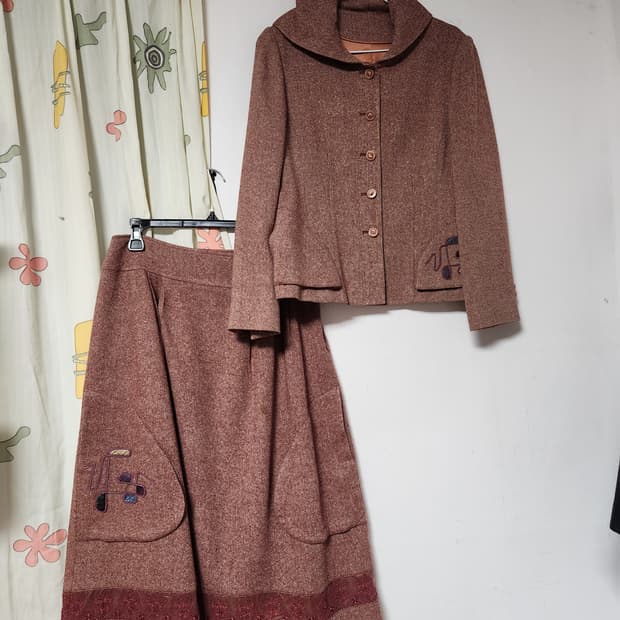 빈티지 마춤 봄 투피스 66