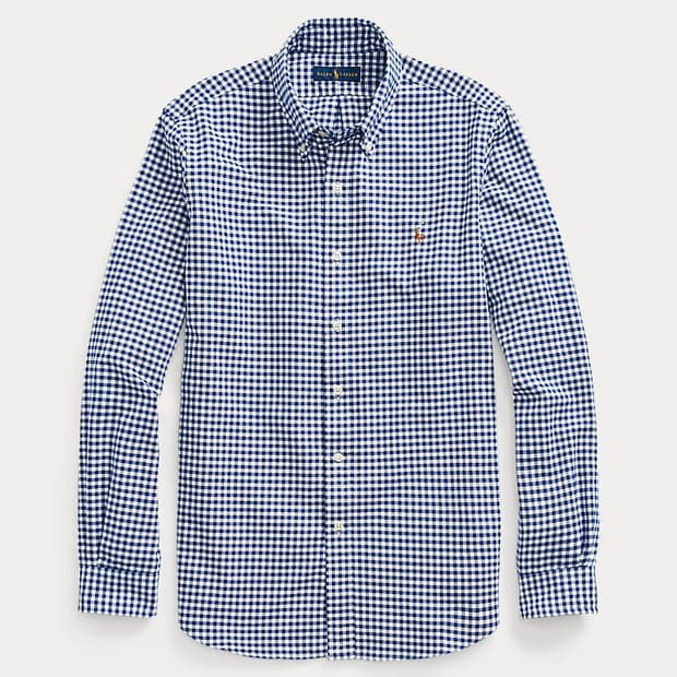 폴로랄프로렌 클래식핏 깅엄체크