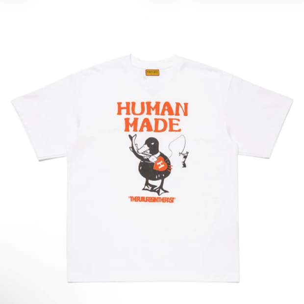 2XL(XXL) 휴먼 메이드 그래픽 티셔츠 화이트