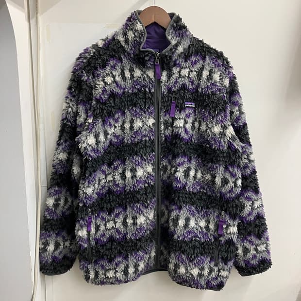 N167 파타고니아 딥파일 플리스 후리스 아즈텍 빈티지