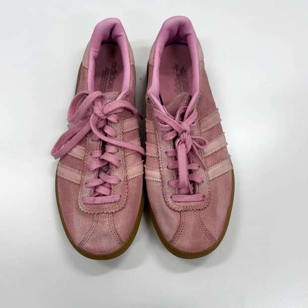 아디다스 가젤 버뮤다 여성 스니커즈 신발 핑크 225